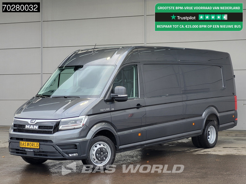MAN TGE 5.160 Uniek! Automaat Dubbellucht L5H3 XL ACC Navi LED Airco Camera Parkeersensoren Euro6 L5 Airco - Van panel: gambar 1 MAN TGE 5.160 Uniek! Automaat Dubbellucht L5H3 XL ACC Navi LED Airco Camera Parkeersensoren Euro6 L5 Airco - Van panel: gambar 1