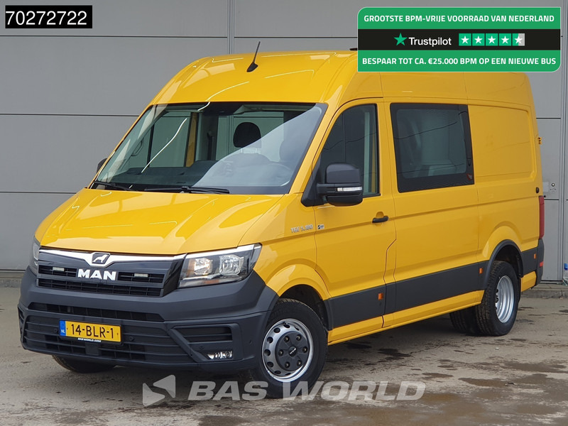 MAN TGE 5.180 Automaat Dubbel Cabine Dubbellucht Werkplaatsinrichting Trekhaak Omvormer Camera Parkeersensoren Airco Cruise L2H2 8m3 Airco Dub - Van panel: gambar 1 MAN TGE 5.180 Automaat Dubbel Cabine Dubbellucht Werkplaatsinrichting Trekhaak Omvormer Camera Parkeersensoren Airco Cruise L2H2 8m3 Airco Dub - Van panel: gambar 1
