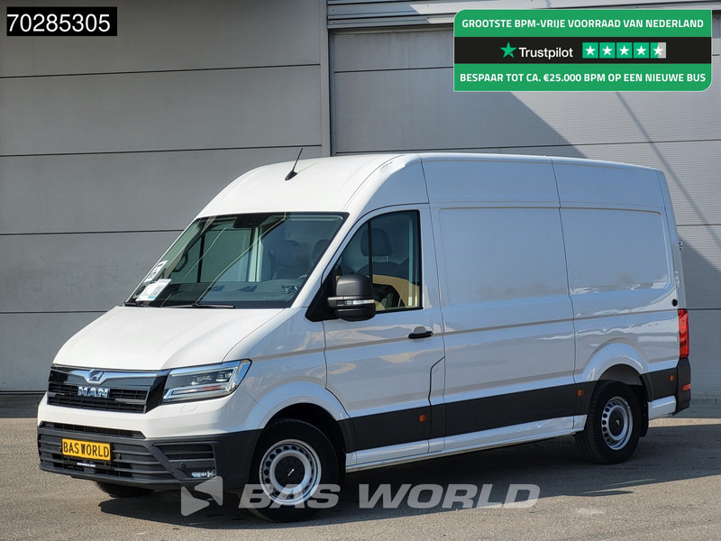 MAN TGE Koelwagen Thermo King 230V stekker Elektrisch 115km WLTP 36kWh L3H3 Automaat LED Navi Airco Cruise Camera Parkeersensoren L2H2 K - Van berpendingin, Van listrik: gambar 1 MAN TGE Koelwagen Thermo King 230V stekker Elektrisch 115km WLTP 36kWh L3H3 Automaat LED Navi Airco Cruise Camera Parkeersensoren L2H2 K - Van berpendingin, Van listrik: gambar 1