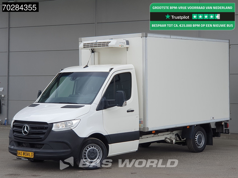 Mercedes-Benz 314 CDI Koelwagen Bi temp Automaat Zijdeur Thermo King V-300 Max Koeler Koel Vries Vriezer Kühlkasten 15m3 Airco - Van berpendingin: gambar 1 Mercedes-Benz 314 CDI Koelwagen Bi temp Automaat Zijdeur Thermo King V-300 Max Koeler Koel Vries Vriezer Kühlkasten 15m3 Airco - Van berpendingin: gambar 1