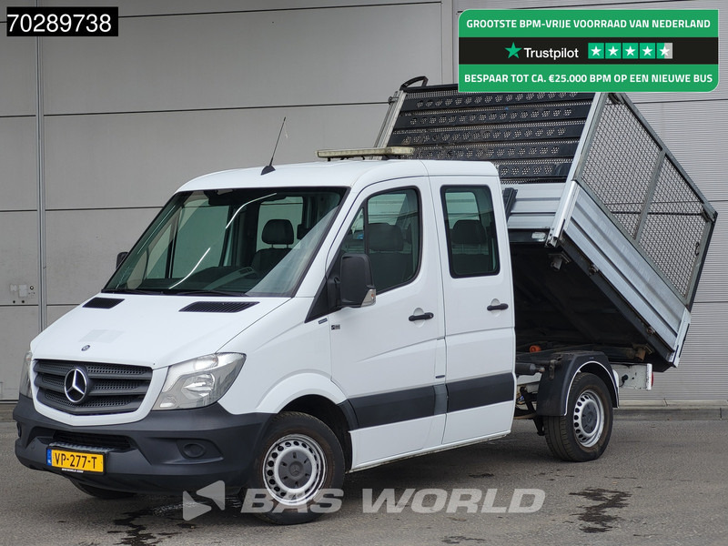 Mercedes-Benz Sprinter 310 CDI Automaat 3 zijdige Kipper Dubbe Cabine Trekhaak Tipper Benne Open laadbak Airco Trekhaak - Van jungkit: gambar 1 Mercedes-Benz Sprinter 310 CDI Automaat 3 zijdige Kipper Dubbe Cabine Trekhaak Tipper Benne Open laadbak Airco Trekhaak - Van jungkit: gambar 1