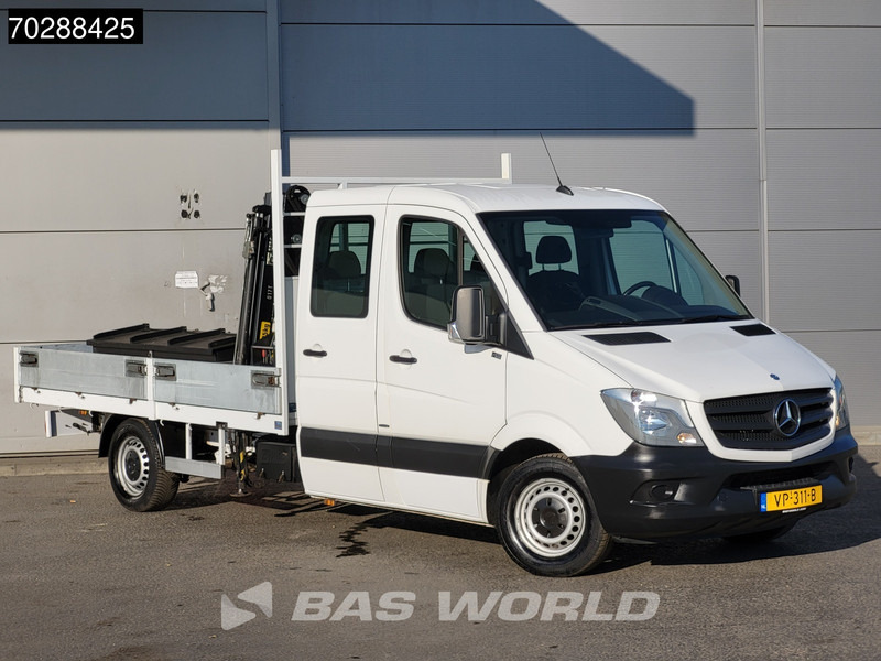 Mercedes-Benz Sprinter 310 CDI Euro6 Automaat Open laadbak Kraanwagen HIAB 017T-2 Navi Airco Euro6 Kraan Crane Kranwagen Pickup Pritsche Airco - Van flatbed: gambar 3 Mercedes-Benz Sprinter 310 CDI Euro6 Automaat Open laadbak Kraanwagen HIAB 017T-2 Navi Airco Euro6 Kraan Crane Kranwagen Pickup Pritsche Airco - Van flatbed: gambar 3