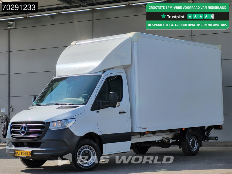 Van box Mercedes-Benz Sprinter 317 CDI Automaat Bakwagen Laadklep Camera Airco Koffer Meubelbak 21m3 Airco: gambar 1
