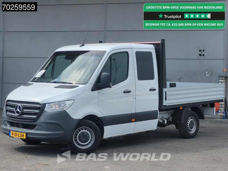 Mercedes-Benz Sprinter 317 CDI Dubbel Cabine Automaat Open Laadbak 3500KG Trekhaak 2m3 Airco Dubbel cabine Trekhaak - Van flatbed: gambar 1 Mercedes-Benz Sprinter 317 CDI Dubbel Cabine Automaat Open Laadbak 3500KG Trekhaak 2m3 Airco Dubbel cabine Trekhaak - Van flatbed: gambar 1