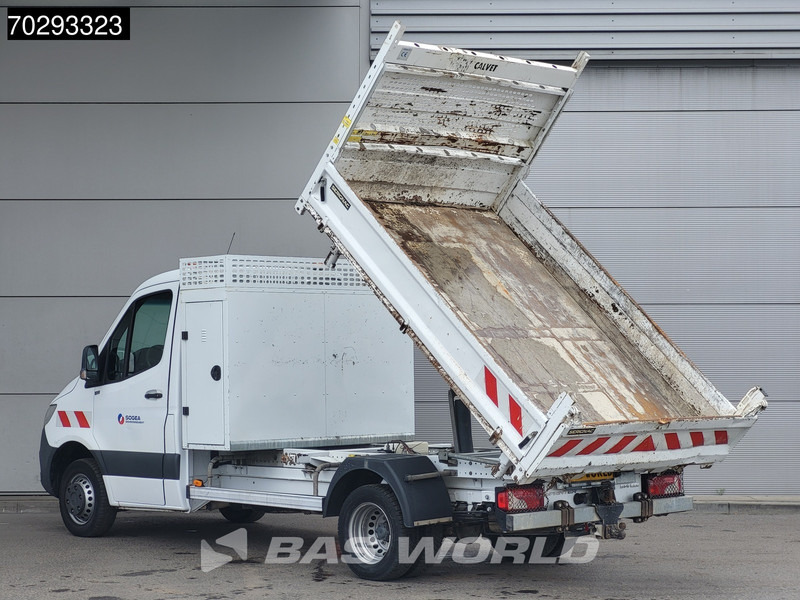 Mercedes-Benz Sprinter 514 CDI 3 zijdige Kipper 3.5t trekhaak MBUX Navi Camera Tipper Benne Open laadbak Kieper 2m3 Airco Trekhaak Cruise control - Van jungkit: gambar 3 Mercedes-Benz Sprinter 514 CDI 3 zijdige Kipper 3.5t trekhaak MBUX Navi Camera Tipper Benne Open laadbak Kieper 2m3 Airco Trekhaak Cruise control - Van jungkit: gambar 3