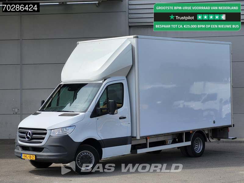 Mercedes-Benz Sprinter 514 CDI Automaat Bakwagen Dubbellucht Achterdeuren Navi Airco Cruise Carplay MBUX Euro6 Meubelbak Koffer 23m3 Airco Cruise contr - Van box: gambar 1 Mercedes-Benz Sprinter 514 CDI Automaat Bakwagen Dubbellucht Achterdeuren Navi Airco Cruise Carplay MBUX Euro6 Meubelbak Koffer 23m3 Airco Cruise contr - Van box: gambar 1