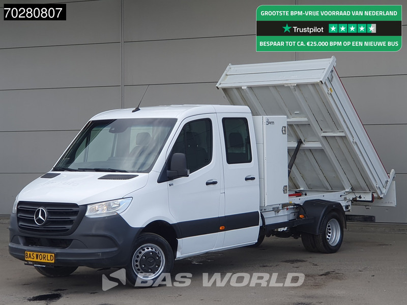 Mercedes-Benz Sprinter 514 CDI Kipper met Kist Dubbel Cabine Dubbellucht 3,5t Trekhaak Airco Cruise Euro6 Kieper Tipper Benne Airco Dubbel cabine Trekh - Van jungkit: gambar 1 Mercedes-Benz Sprinter 514 CDI Kipper met Kist Dubbel Cabine Dubbellucht 3,5t Trekhaak Airco Cruise Euro6 Kieper Tipper Benne Airco Dubbel cabine Trekh - Van jungkit: gambar 1