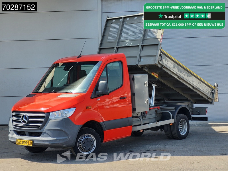 Mercedes-Benz Sprinter 514 CDI Kipper met Kist Dubbellucht 3,5t Trekhaak Airco Cruise Euro6 Tipper Benne Kieper 2m3 Airco Trekhaak Cruise control - Van jungkit: gambar 1 Mercedes-Benz Sprinter 514 CDI Kipper met Kist Dubbellucht 3,5t Trekhaak Airco Cruise Euro6 Tipper Benne Kieper 2m3 Airco Trekhaak Cruise control - Van jungkit: gambar 1