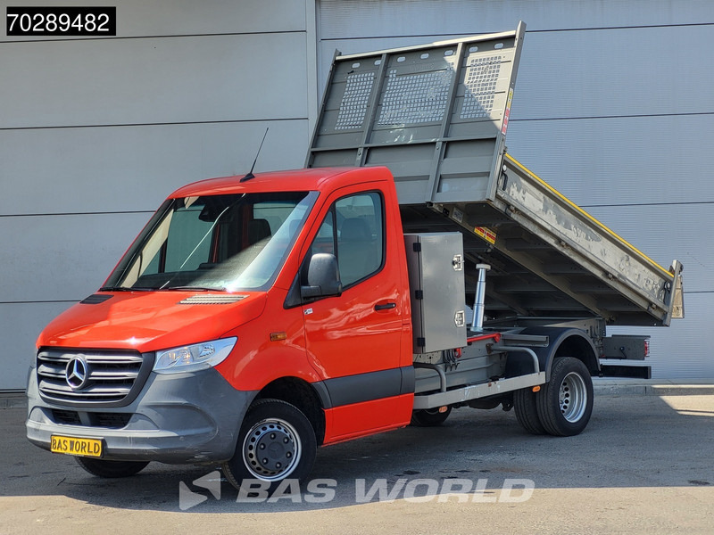 Mercedes-Benz Sprinter 514 CDI Open Laadbak met Kist Dubbellucht 3,5t Trekhaak Airco Cruise Euro6 Pritsche Pickup Open Box 2m3 Airco Trekhaak Cruise co - Van flatbed: gambar 3 Mercedes-Benz Sprinter 514 CDI Open Laadbak met Kist Dubbellucht 3,5t Trekhaak Airco Cruise Euro6 Pritsche Pickup Open Box 2m3 Airco Trekhaak Cruise co - Van flatbed: gambar 3