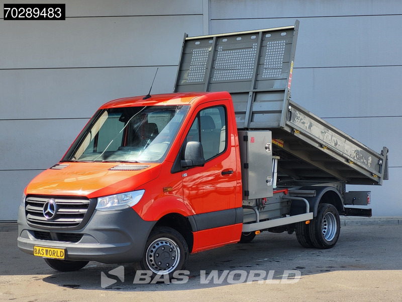 Mercedes-Benz Sprinter 514 CDI Open Laadbak met Kist Dubbellucht 3,5t Trekhaak Airco Cruise Euro6 Pritsche Pickup Open Box 2m3 Airco Trekhaak Cruise co - Van flatbed: gambar 3 Mercedes-Benz Sprinter 514 CDI Open Laadbak met Kist Dubbellucht 3,5t Trekhaak Airco Cruise Euro6 Pritsche Pickup Open Box 2m3 Airco Trekhaak Cruise co - Van flatbed: gambar 3