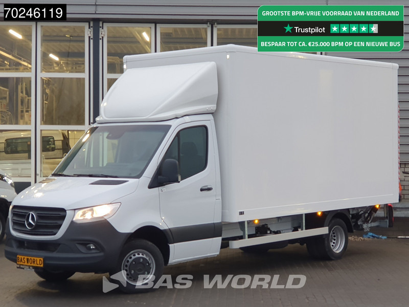 Mercedes-Benz Sprinter 515 CDI Automaat 1000kg Laadklep Dubbellucht Bakwagen MBUX Airco Cruise MBUX Koffer Meubelbak 21m3 Airco Cruise control - Van box: gambar 1 Mercedes-Benz Sprinter 515 CDI Automaat 1000kg Laadklep Dubbellucht Bakwagen MBUX Airco Cruise MBUX Koffer Meubelbak 21m3 Airco Cruise control - Van box: gambar 1