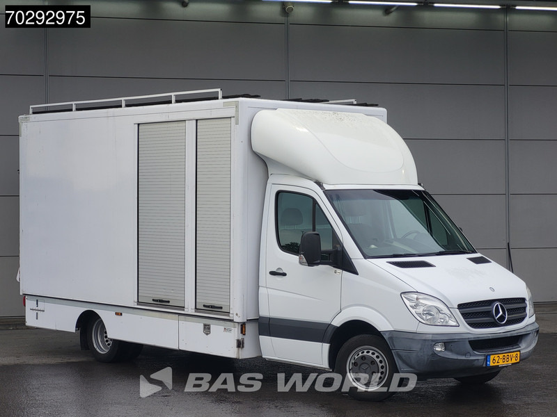 Mercedes-Benz Sprinter 516 CDI Laadklep Dubbellucht Automaat Trekhaak Bakwagen Airco Cruise D'Hollandia APK 06-2026 Euro6 Meubelbak Koffer 18m3 Airco T - Van box: gambar 5 Mercedes-Benz Sprinter 516 CDI Laadklep Dubbellucht Automaat Trekhaak Bakwagen Airco Cruise D'Hollandia APK 06-2026 Euro6 Meubelbak Koffer 18m3 Airco T - Van box: gambar 5