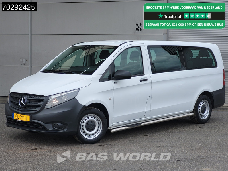 Mercedes-Benz Vito 109 Personenvervoer 8-Persoons L3H1 Airco APK 01-2026 Euro6 TV Taxi Kombi Passenger Transport Tourer L3 Long Airco - Bus mini, Van penumpang: gambar 1 Mercedes-Benz Vito 109 Personenvervoer 8-Persoons L3H1 Airco APK 01-2026 Euro6 TV Taxi Kombi Passenger Transport Tourer L3 Long Airco - Bus mini, Van penumpang: gambar 1