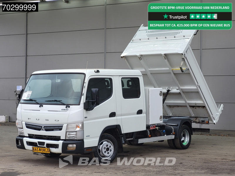 Mitsubishi Canter 3C15 3.0L Kipper met Kist Dubbel Cabine Dubbellucht 3,5t Trekhaak 150PK Airco Euro6 Tipper Benne Kieper Airco Trekhaak - Van jungkit: gambar 1 Mitsubishi Canter 3C15 3.0L Kipper met Kist Dubbel Cabine Dubbellucht 3,5t Trekhaak 150PK Airco Euro6 Tipper Benne Kieper Airco Trekhaak - Van jungkit: gambar 1