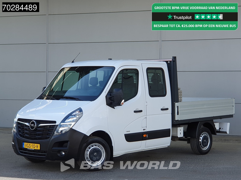 Opel Movano 135PK Open Laadbak Dubbel Cabine Trekhaak LED Airco Cruise Euro6 Pritsche Pickup Open Box Airco Trekhaak Cruise control - Van flatbed: gambar 1 Opel Movano 135PK Open Laadbak Dubbel Cabine Trekhaak LED Airco Cruise Euro6 Pritsche Pickup Open Box Airco Trekhaak Cruise control - Van flatbed: gambar 1