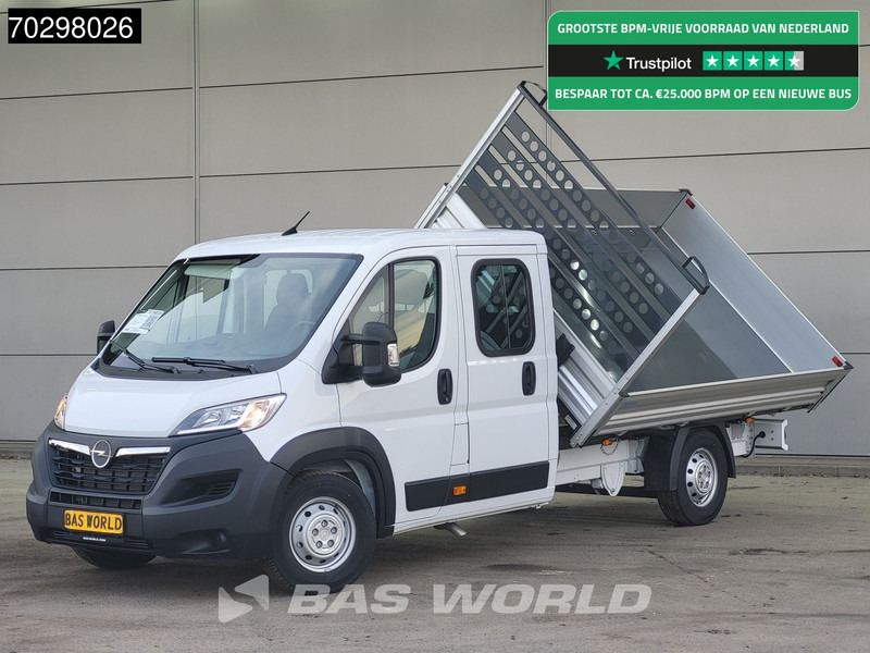 Opel Movano 140PK Driezijdige Kipper Dubbel Cabine Airco Cruise Euro6 Tipper Benne Kieper Dreiseitenkipper Airco Cruise control - Van jungkit: gambar 1 Opel Movano 140PK Driezijdige Kipper Dubbel Cabine Airco Cruise Euro6 Tipper Benne Kieper Dreiseitenkipper Airco Cruise control - Van jungkit: gambar 1