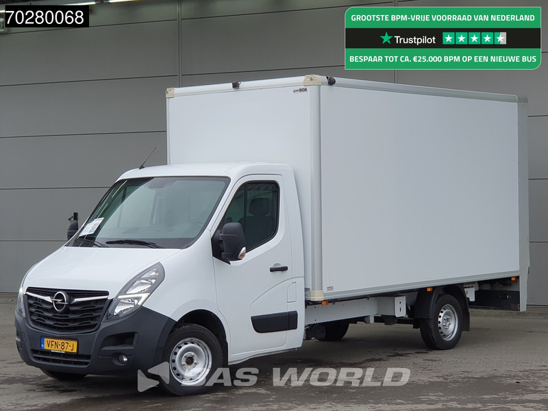 Opel Movano 150PK Laadklep Bakwagen Zijdeur Navi Airco Camera Euro6 Meubelbak Koffer 20m3 Airco Cruise control - Van box: gambar 1 Opel Movano 150PK Laadklep Bakwagen Zijdeur Navi Airco Camera Euro6 Meubelbak Koffer 20m3 Airco Cruise control - Van box: gambar 1