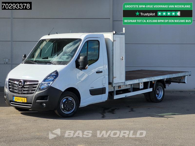 Opel Movano 165PK Open Laadbak 3,5t Trekhaak LED Navi Airco Cruise Euro6 Pritsche Pickup Airco Trekhaak Cruise control - Van flatbed: gambar 1 Opel Movano 165PK Open Laadbak 3,5t Trekhaak LED Navi Airco Cruise Euro6 Pritsche Pickup Airco Trekhaak Cruise control - Van flatbed: gambar 1