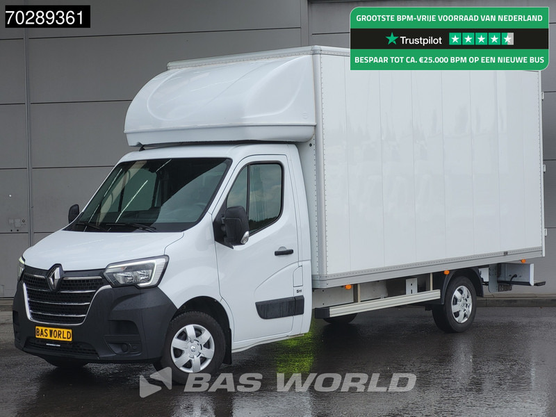 Renault Master 145PK Bakwagen Achterdeuren Navi LED Airco Euro6 Meubelbak Koffer 21m3 Airco - Van box: gambar 1 Renault Master 145PK Bakwagen Achterdeuren Navi LED Airco Euro6 Meubelbak Koffer 21m3 Airco - Van box: gambar 1