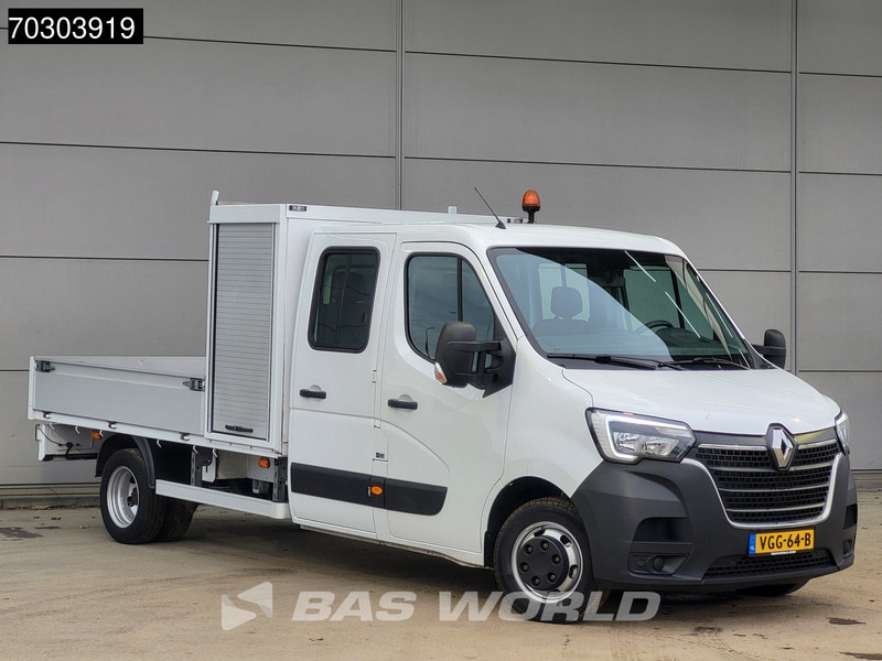 Renault Master 145PK Open Laadbak Dubbel Cabine 3,5t Trekhaak Dubbellucht LED Airco Cruise Standkachel APK 07-2026 Euro6 Pritsche Pickup Open Box Air - Van flatbed: gambar 3 Renault Master 145PK Open Laadbak Dubbel Cabine 3,5t Trekhaak Dubbellucht LED Airco Cruise Standkachel APK 07-2026 Euro6 Pritsche Pickup Open Box Air - Van flatbed: gambar 3