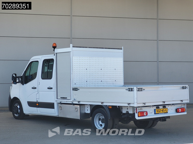 Renault Master 145PK Open Laadbak Dubbellucht 3,5t Trekhaak DC Dubbel Cabine Airco Cruise Euro6 Pritsche Pickup Open Box Airco Trekhaak Cruise contro - Van flatbed: gambar 2 Renault Master 145PK Open Laadbak Dubbellucht 3,5t Trekhaak DC Dubbel Cabine Airco Cruise Euro6 Pritsche Pickup Open Box Airco Trekhaak Cruise contro - Van flatbed: gambar 2