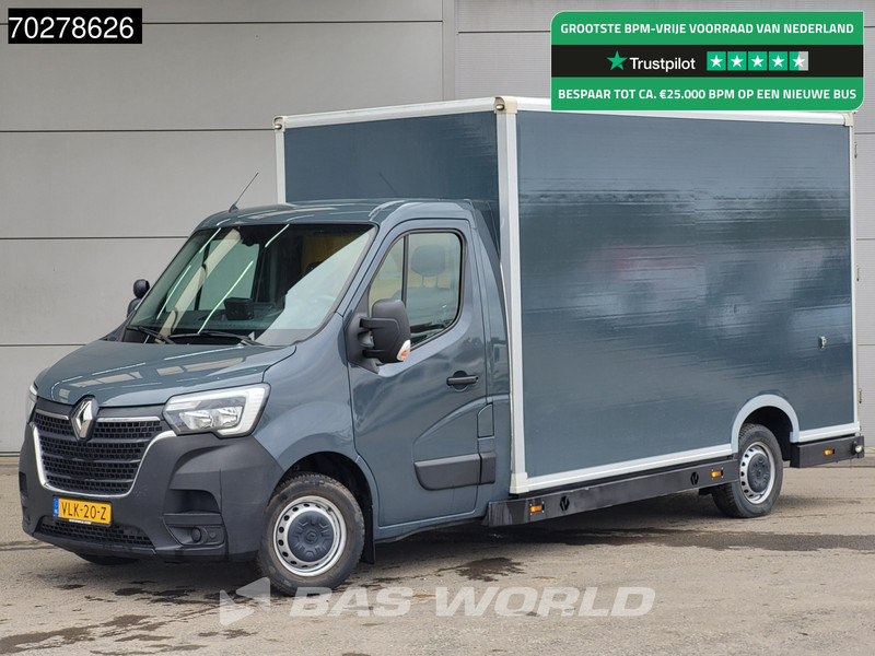 Renault Master 150PK Bakwagen Airco Cruise Luchtvering Meubelbak Plancher Verkoopwagen Foodtruck Paardenwagen 18m3 Airco Cruise control - Van box: gambar 1 Renault Master 150PK Bakwagen Airco Cruise Luchtvering Meubelbak Plancher Verkoopwagen Foodtruck Paardenwagen 18m3 Airco Cruise control - Van box: gambar 1