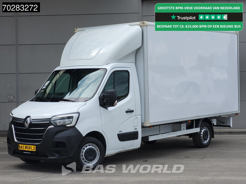 Renault Master Z.E. 77PK Elektrisch 33kWh WLTP 120km Bakwagen LED Navi Airco Euro6 Meubelbak Koffer 21m3 Airco - Van box, Van listrik: gambar 1 Renault Master Z.E. 77PK Elektrisch 33kWh WLTP 120km Bakwagen LED Navi Airco Euro6 Meubelbak Koffer 21m3 Airco - Van box, Van listrik: gambar 1