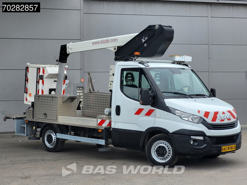 Iveco Daily 35S14 Hoogwerker Klubb 11meter werkhoogte Navi Airco Cruise Camera Parkeersensoren Euro6 Hubarbeitsbühne 1Personen Airco Cruise - Van pengiriman: gambar 3 Iveco Daily 35S14 Hoogwerker Klubb 11meter werkhoogte Navi Airco Cruise Camera Parkeersensoren Euro6 Hubarbeitsbühne 1Personen Airco Cruise - Van pengiriman: gambar 3