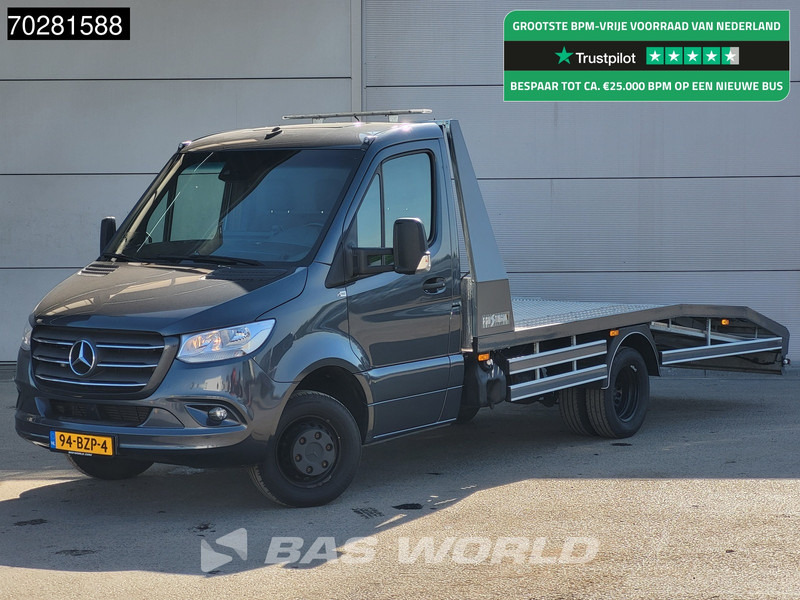 Mercedes-Benz Sprinter 519 3.0L V6 Autotransporter Oprijwagen Lier Trekhaak Navi Airco Cruise MBUX Euro6 Cartransporter Airco Trekhaak Cruise control - Van pengiriman: gambar 1 Mercedes-Benz Sprinter 519 3.0L V6 Autotransporter Oprijwagen Lier Trekhaak Navi Airco Cruise MBUX Euro6 Cartransporter Airco Trekhaak Cruise control - Van pengiriman: gambar 1