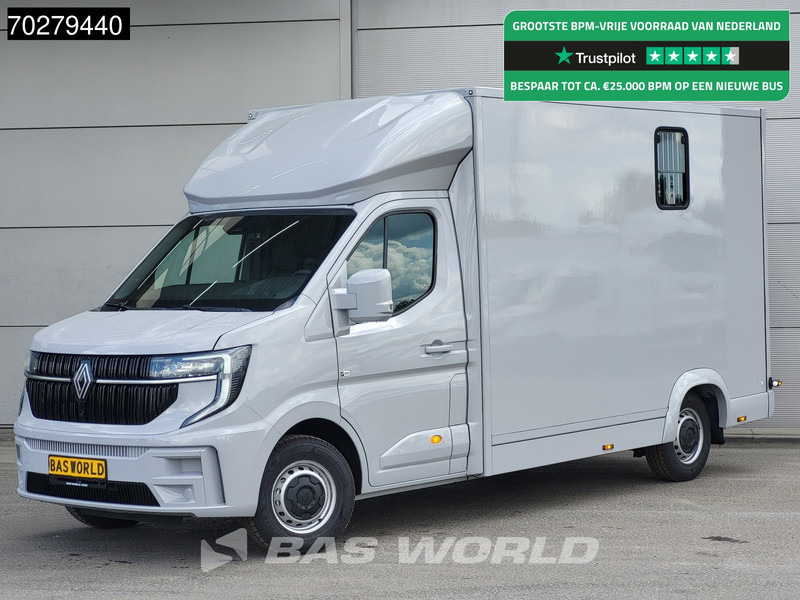 Renault Master 130pk 2025 model Paardenwagen Hengstenuitvoering / Horsetruck / Veewagen 18m3 Airco Cruise control - Van pengiriman: gambar 1 Renault Master 130pk 2025 model Paardenwagen Hengstenuitvoering / Horsetruck / Veewagen 18m3 Airco Cruise control - Van pengiriman: gambar 1
