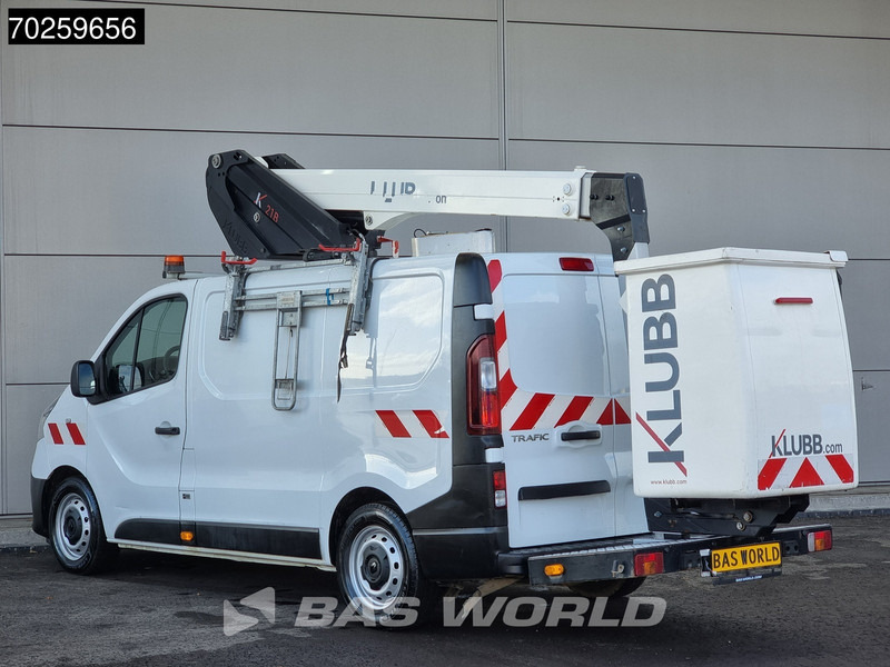Renault Trafic 145pk Hoogwerker 11,4meter Werkhoogte LED Airco Cruise Werkplaatsinrichting Euro6 Nacelle Arbeitsbühne Klubb K21B Hubarbeitsbühn - Van pengiriman: gambar 5 Renault Trafic 145pk Hoogwerker 11,4meter Werkhoogte LED Airco Cruise Werkplaatsinrichting Euro6 Nacelle Arbeitsbühne Klubb K21B Hubarbeitsbühn - Van pengiriman: gambar 5
