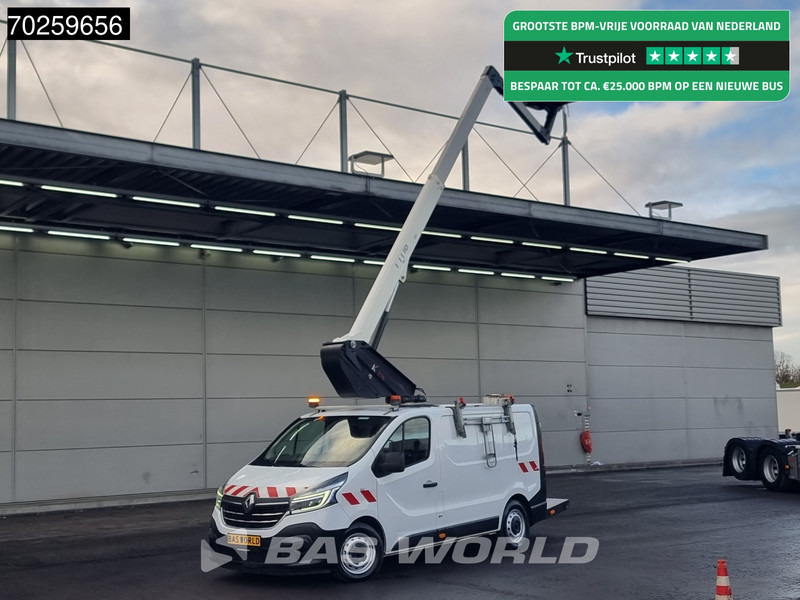 Renault Trafic 145pk Hoogwerker 11,4meter Werkhoogte LED Airco Cruise Werkplaatsinrichting Euro6 Nacelle Arbeitsbühne Klubb K21B Hubarbeitsbühn - Van pengiriman: gambar 1 Renault Trafic 145pk Hoogwerker 11,4meter Werkhoogte LED Airco Cruise Werkplaatsinrichting Euro6 Nacelle Arbeitsbühne Klubb K21B Hubarbeitsbühn - Van pengiriman: gambar 1