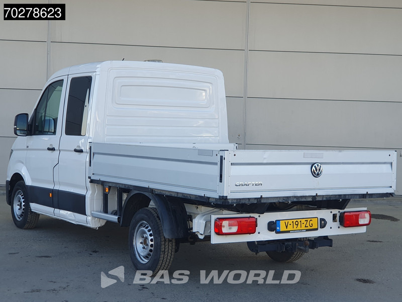 Volkswagen Crafter 102pk Open Laadbak Dubbel Cabine Trekhaak Airco Cruise Camera Euro6 Tipper Benne Kieper 2m3 Airco Dubbel cabine Trekhaak Cruise - Van flatbed: gambar 2 Volkswagen Crafter 102pk Open Laadbak Dubbel Cabine Trekhaak Airco Cruise Camera Euro6 Tipper Benne Kieper 2m3 Airco Dubbel cabine Trekhaak Cruise - Van flatbed: gambar 2