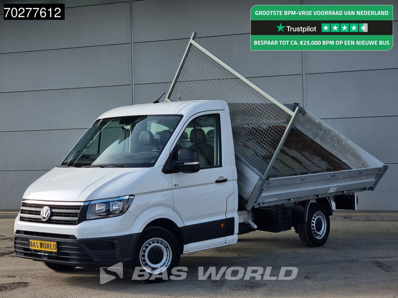 Volkswagen Crafter 140pk Automaat 3-zijdige Kipper Trekhaak Airco Tipper Benne Kieper Airco Trekhaak - Van jungkit: gambar 1 Volkswagen Crafter 140pk Automaat 3-zijdige Kipper Trekhaak Airco Tipper Benne Kieper Airco Trekhaak - Van jungkit: gambar 1
