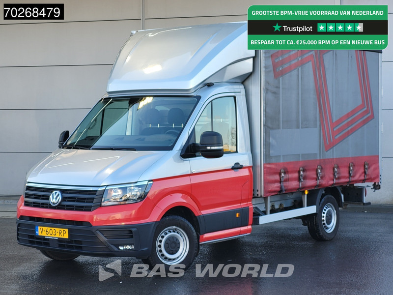 Volkswagen Crafter 177pk Automaat Schuifzeil Zeilen Bakwagen Navi CarPlay Airco Cruise Koffer Schuifzeilen Navi 15m3 Airco Trekhaak Cruise control - Van dengan terpal samping: gambar 1 Volkswagen Crafter 177pk Automaat Schuifzeil Zeilen Bakwagen Navi CarPlay Airco Cruise Koffer Schuifzeilen Navi 15m3 Airco Trekhaak Cruise control - Van dengan terpal samping: gambar 1