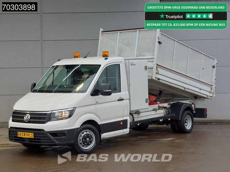 Volkswagen Crafter 177pk Kipper met Kist Dubbellucht 3,5t Trekhaak Airco Euro6 Kieper Tipper Benne Airco Trekhaak - Van jungkit: gambar 1 Volkswagen Crafter 177pk Kipper met Kist Dubbellucht 3,5t Trekhaak Airco Euro6 Kieper Tipper Benne Airco Trekhaak - Van jungkit: gambar 1