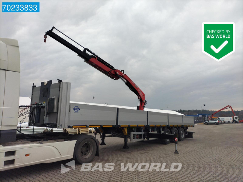 Bodex KIS3B 3 axles NEW! Fassi F235A.0.23 - Semi-trailer flatbed: gambar 1 Bodex KIS3B 3 axles NEW! Fassi F235A.0.23 - Semi-trailer flatbed: gambar 1