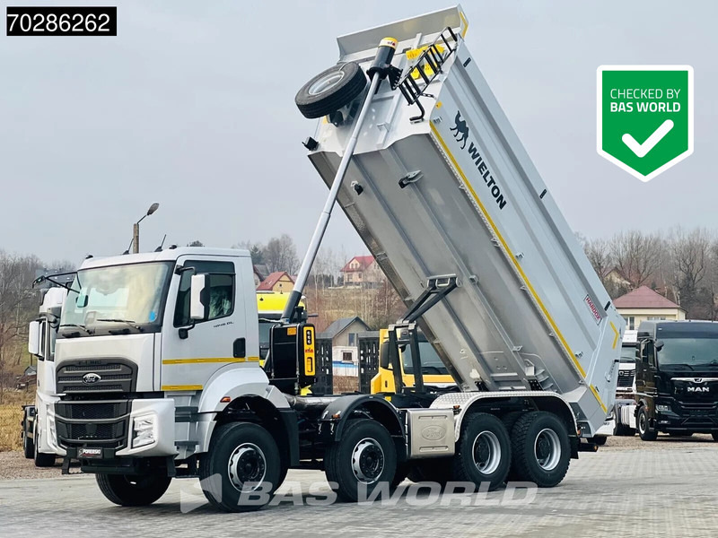 Ford F-Line 4145 8X4 NEW! 18m3 Wielton Tipper Steelsuspension Automatic Navi Euro 6 - Truk jungkit: gambar 1 Ford F-Line 4145 8X4 NEW! 18m3 Wielton Tipper Steelsuspension Automatic Navi Euro 6 - Truk jungkit: gambar 1