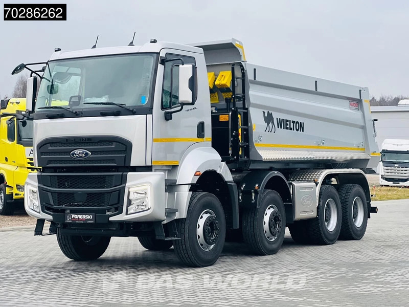 Ford F-Line 4145 8X4 NEW! 18m3 Wielton Tipper Steelsuspension Automatic Navi Euro 6 - Truk jungkit: gambar 5 Ford F-Line 4145 8X4 NEW! 18m3 Wielton Tipper Steelsuspension Automatic Navi Euro 6 - Truk jungkit: gambar 5
