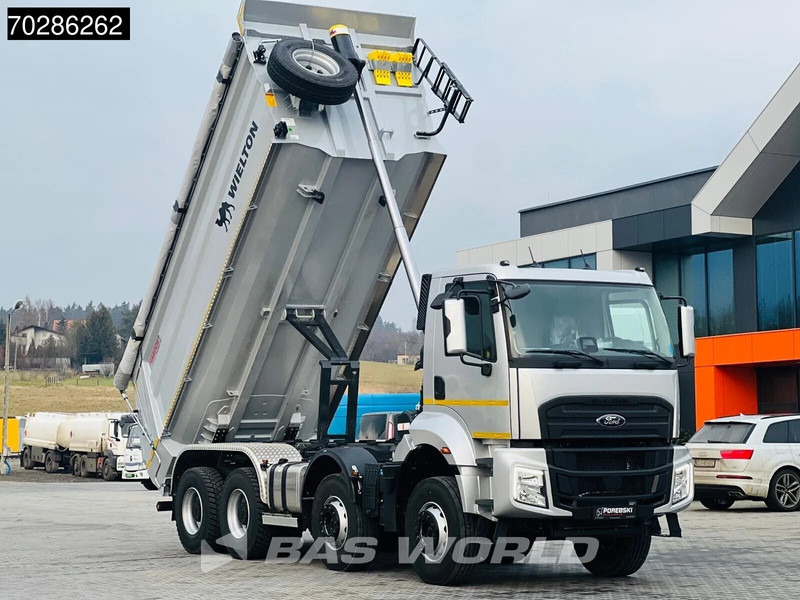 Ford F-Line 4145 8X4 NEW! 18m3 Wielton Tipper Steelsuspension Automatic Navi Euro 6 - Truk jungkit: gambar 3 Ford F-Line 4145 8X4 NEW! 18m3 Wielton Tipper Steelsuspension Automatic Navi Euro 6 - Truk jungkit: gambar 3
