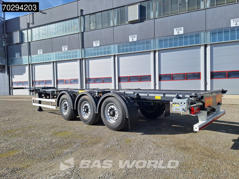 Kässbohrer K.SHG S / 40 - 12 / 27 EU 3 axles NEW! Container Chassis - Semi-trailer pengangkut mobil: gambar 3 Kässbohrer K.SHG S / 40 - 12 / 27 EU 3 axles NEW! Container Chassis - Semi-trailer pengangkut mobil: gambar 3