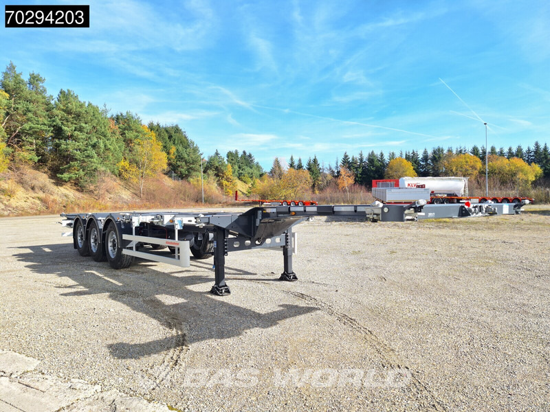 Kässbohrer K.SHG S / 40 - 12 / 27 EU 3 axles NEW! Container Chassis - Semi-trailer pengangkut mobil: gambar 5 Kässbohrer K.SHG S / 40 - 12 / 27 EU 3 axles NEW! Container Chassis - Semi-trailer pengangkut mobil: gambar 5