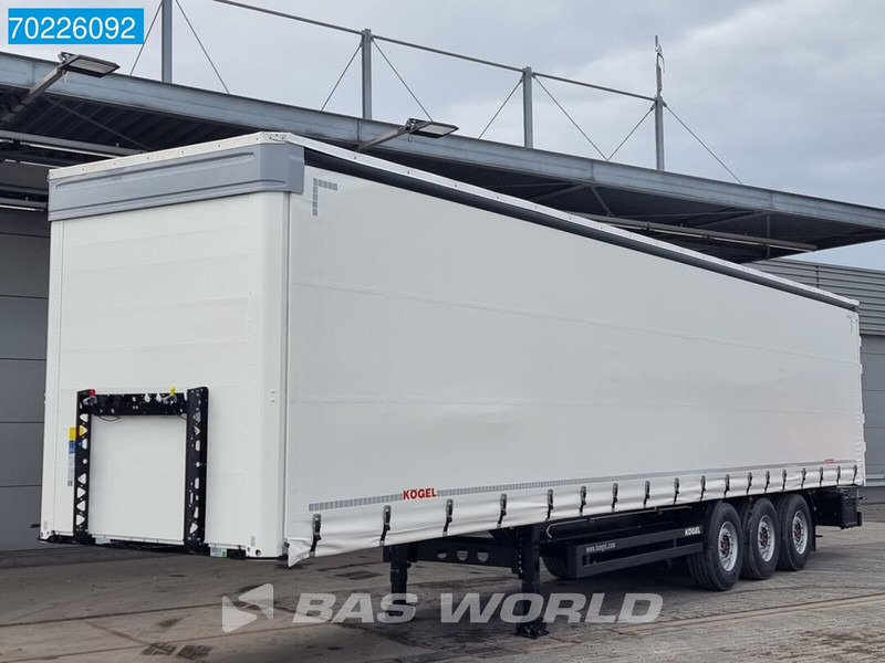 Kögel S24-1 3 axles NEW BPW/SAF Liftachse Edscha. - Semi-trailer dengan terpal samping: gambar 1 Kögel S24-1 3 axles NEW BPW/SAF Liftachse Edscha. - Semi-trailer dengan terpal samping: gambar 1