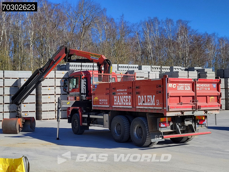 MAN TGS 33.440 6X4 Palfinger PK23001-EH Kran Crane Big-Axle 13m3 tipper Euro 6 - Truk jungkit, Truk derek: gambar 3 MAN TGS 33.440 6X4 Palfinger PK23001-EH Kran Crane Big-Axle 13m3 tipper Euro 6 - Truk jungkit, Truk derek: gambar 3