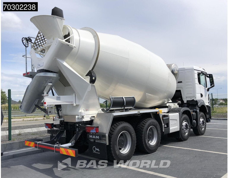 MAN TGS 41.400 8X4 10m3 FML mixer Steelsuspension Manual Airco EURO 2 - Truk pengaduk beton: gambar 5 MAN TGS 41.400 8X4 10m3 FML mixer Steelsuspension Manual Airco EURO 2 - Truk pengaduk beton: gambar 5