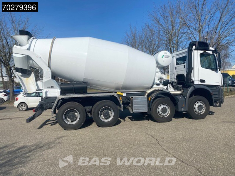 Mercedes-Benz Arocs 4145 8X4 10m3 Schwing Stetter mixer Manual Steelsuspension Euro 3 - Truk pengaduk beton: gambar 3 Mercedes-Benz Arocs 4145 8X4 10m3 Schwing Stetter mixer Manual Steelsuspension Euro 3 - Truk pengaduk beton: gambar 3