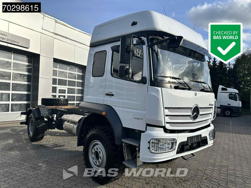 Mercedes-Benz Atego 1324 Atego 4X4 NEW 13.5tons 4x4 chassis Steelsuspension Automatic Euro 6 - Truk sasis: gambar 1 Mercedes-Benz Atego 1324 Atego 4X4 NEW 13.5tons 4x4 chassis Steelsuspension Automatic Euro 6 - Truk sasis: gambar 1