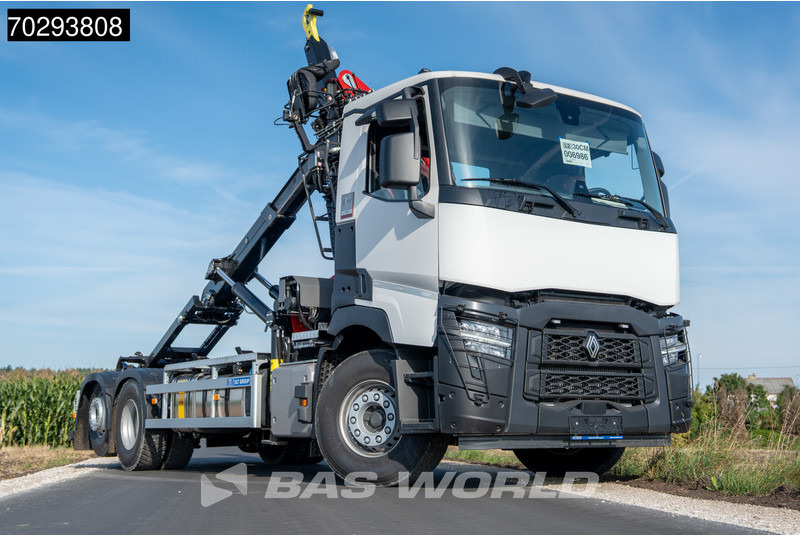 Renault C 480 C 6X2 Penz 15Z 9.5R Hiab 21 Tonnes Lift-Axle Euro 6 - Hook lift, Truk derek: gambar 3 Renault C 480 C 6X2 Penz 15Z 9.5R Hiab 21 Tonnes Lift-Axle Euro 6 - Hook lift, Truk derek: gambar 3