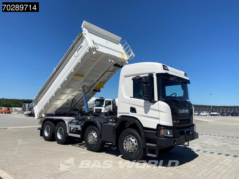 Scania P420 8X4 NEW! 13,5m3 3-way tipper Hardox450 Steel Steelsuspension Euro 6 - Truk jungkit: gambar 3 Scania P420 8X4 NEW! 13,5m3 3-way tipper Hardox450 Steel Steelsuspension Euro 6 - Truk jungkit: gambar 3