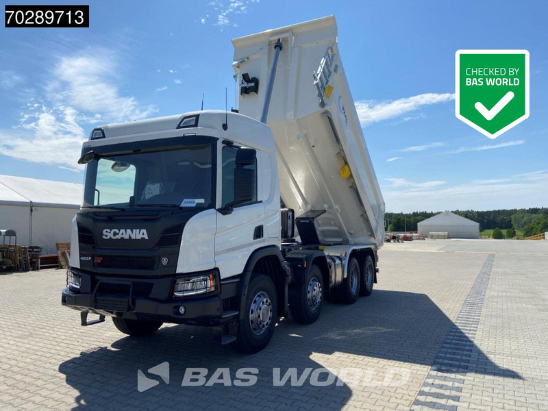 Scania P420 8X4 NEW! 18m3 Steel tipper Steelsuspension Automatic Euro 6 - Truk jungkit: gambar 1 Scania P420 8X4 NEW! 18m3 Steel tipper Steelsuspension Automatic Euro 6 - Truk jungkit: gambar 1